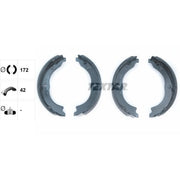 Textar Parking Brake Shoe Set 91062100