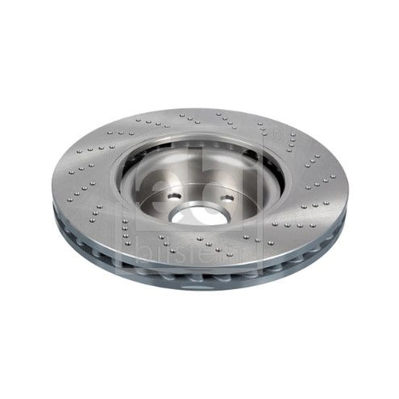Febi 2 x Perforated/Vented Front Brake Discs 44007