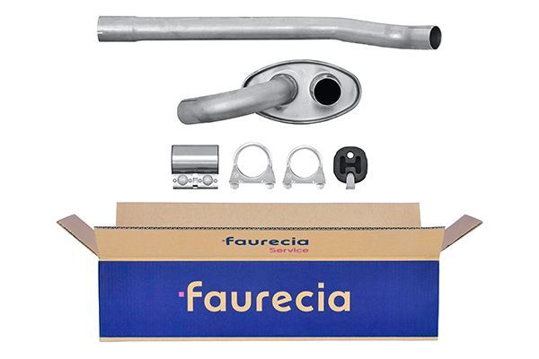 Hella 8LC 366 023-161 Centre Muffler