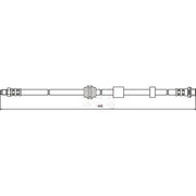 Apec Brake Hydraulic Hose Line Front HOS3621