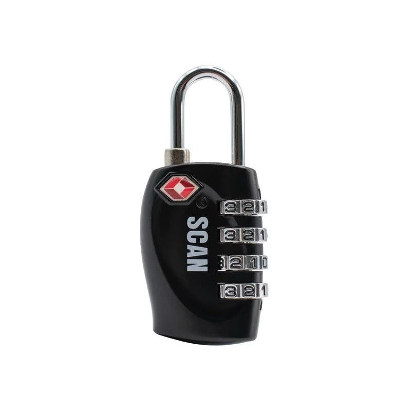 Scan Zinc Combination Padlock TSA Approved - WA714-3