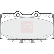 Apec Front Brake Pad Set PAD1304