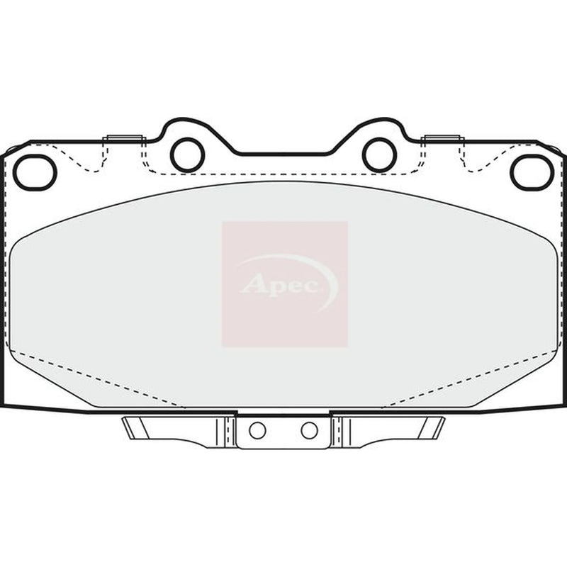 Apec Front Brake Pad Set PAD1304