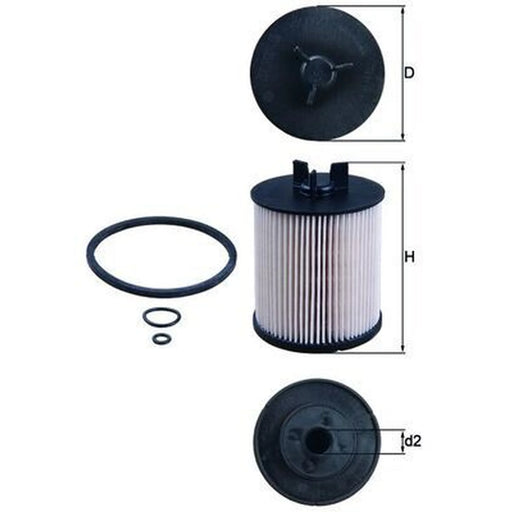 Mahle Fuel Filter Element KX 86/1D