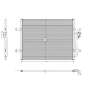 NRF Air Conditioning Condenser 350444
