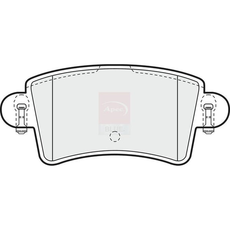 Apec Rear Brake Pad Set PD3057