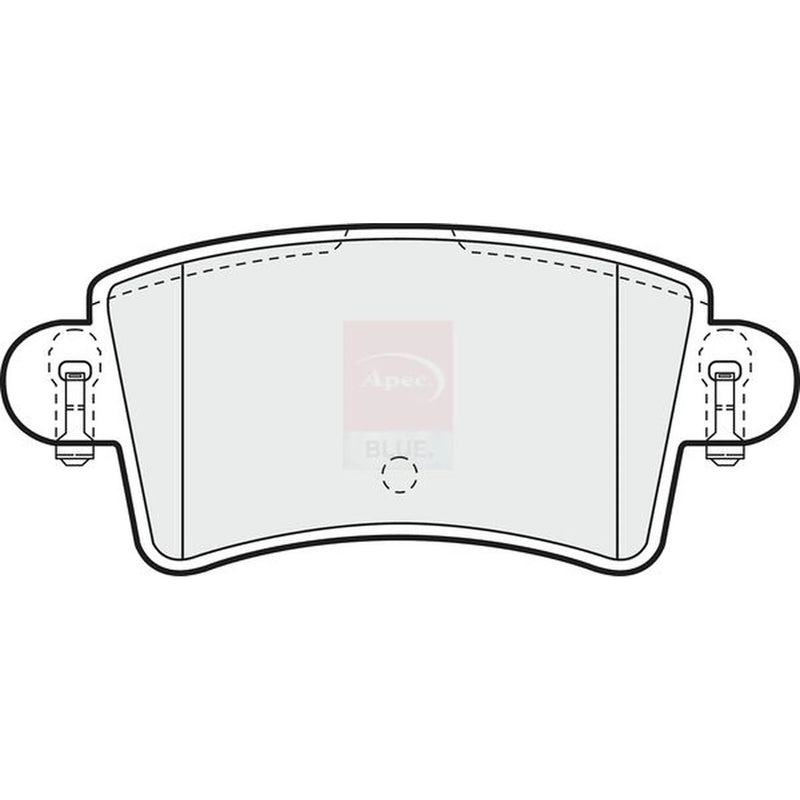Apec Rear Brake Pad Set PD3057