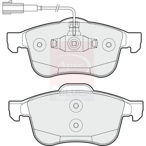 Apec Front Brake Pad Set PD3632