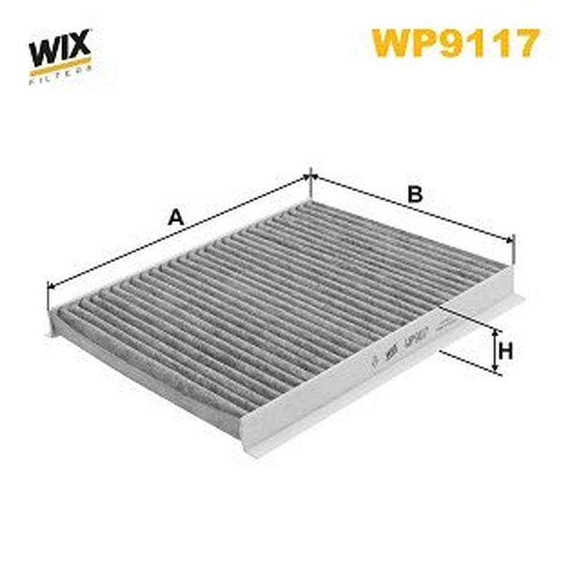 WIX Cabin Air Filter (Pollen Filter) WP9117