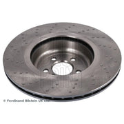 Blue Print 2 x Rear Perforated/Vented Brake Discs ADBP430212
