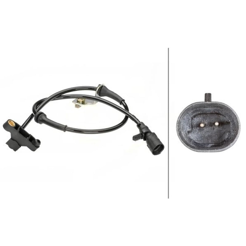 Hella ABS Wheel Speed Sensor Front 6PU 230 040-251