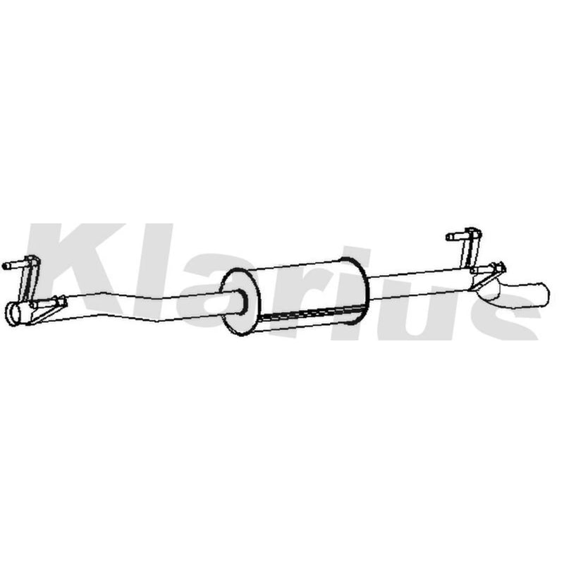 Klarius Box With Tail Pipe MZ844D
