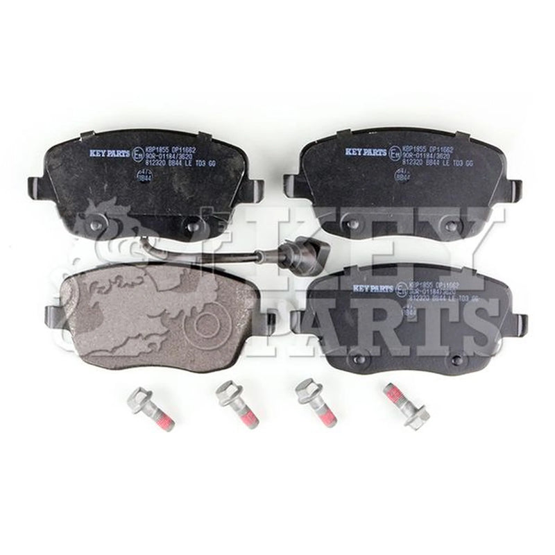 Key Parts 4 x Front Brake Pad Set KBP1855