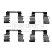 Borg & Beck Brake Pad Accessory Fitting Kit Front BBK1144