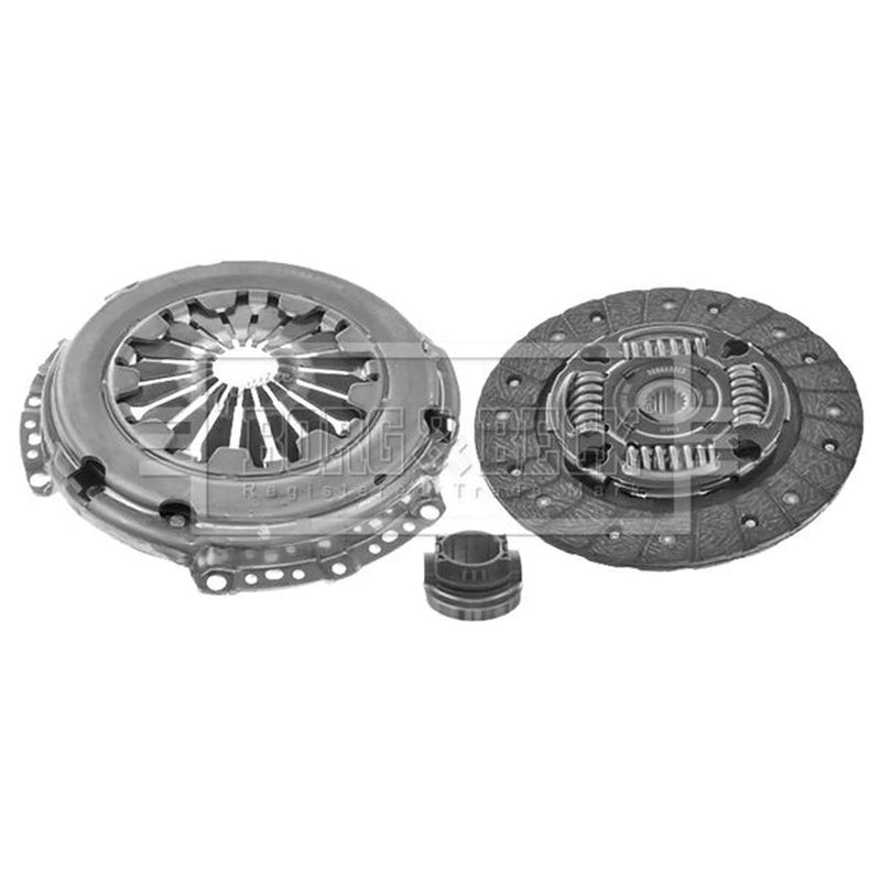 Borg & Beck Clutch Kit Set 3pc 200mm HK2233