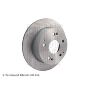 Blue Print 2 x Solid Rear Brake Discs ADH24353