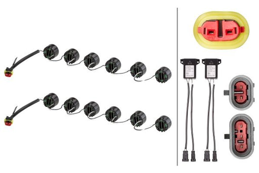 Hella 2PT 010 458-731 Daytime Running Light Set