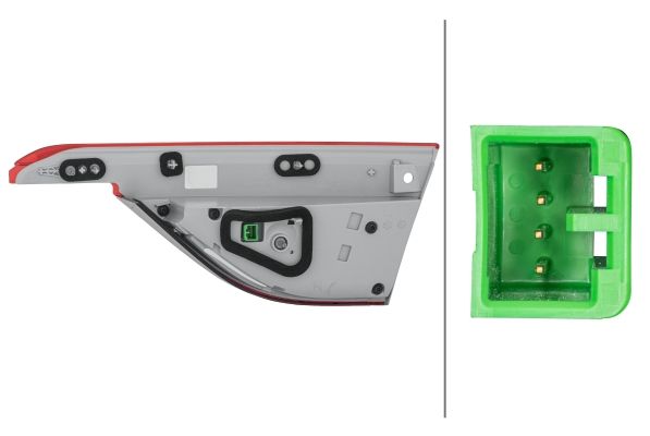 Hella 2SA 354 868-011 Tail Light Assembly