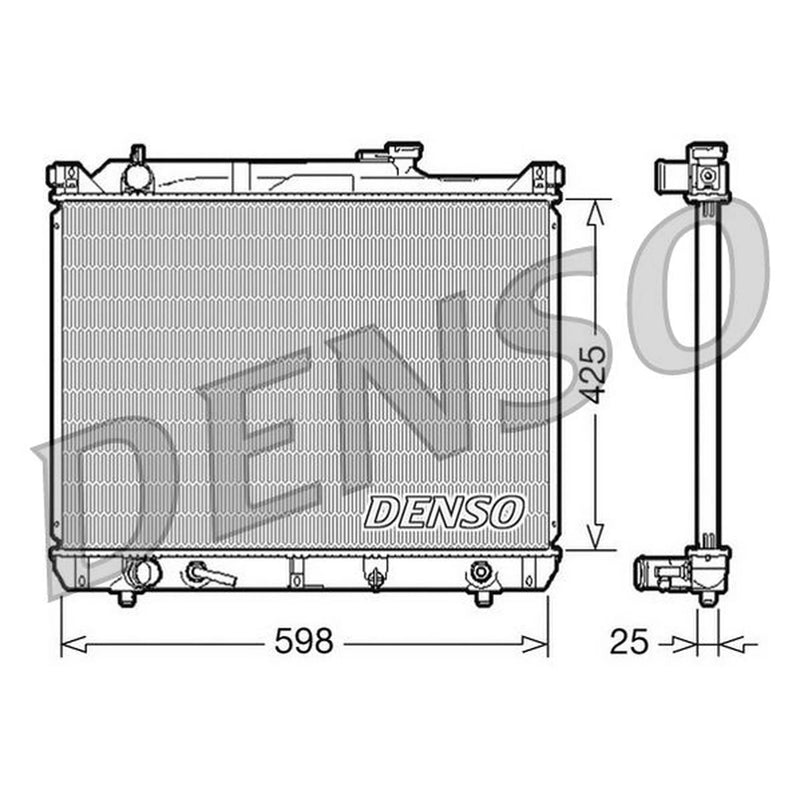 Denso Engine Radiator DRM47021