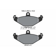 Textar Rear Brake Pad Set 2041001