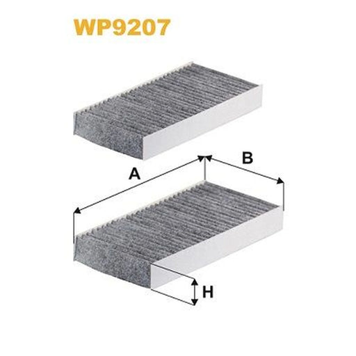WIX Cabin Air Filter (Pollen Filter) WP9207