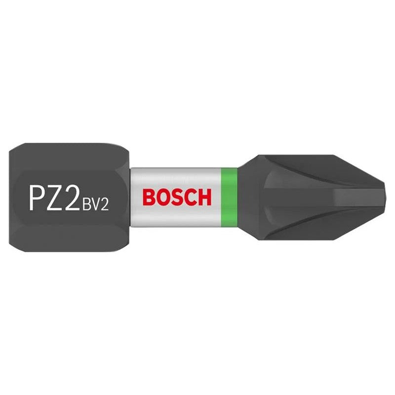 Bosch Powertool Accessories PRO Impact Screwdriver Bit PZ2 x 25mm Pack of 25