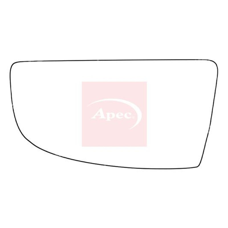 Apec Exterior Wing Mirror Glass Left AMS2025