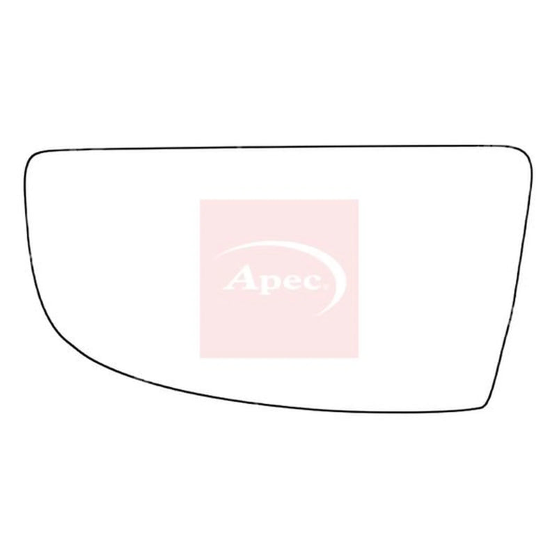 Apec Exterior Wing Mirror Glass Left AMS2025