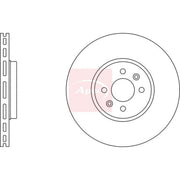Apec 2 x Front Brake Discs DSK2377