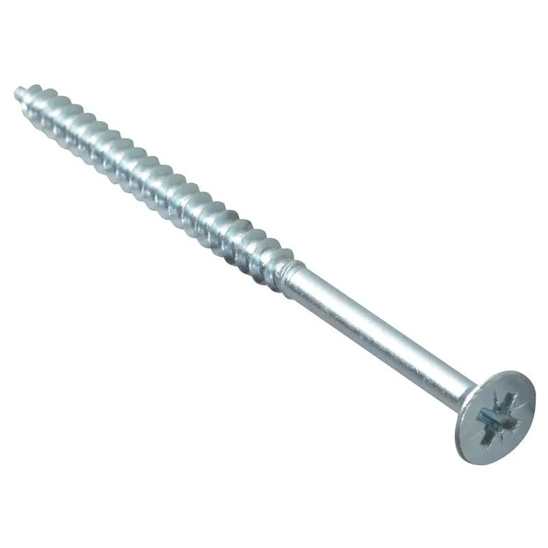 ForgeFix Multi-Purpose Pozi Compatible Screw CSK ST ZP 5 x Box 100 60-100mm