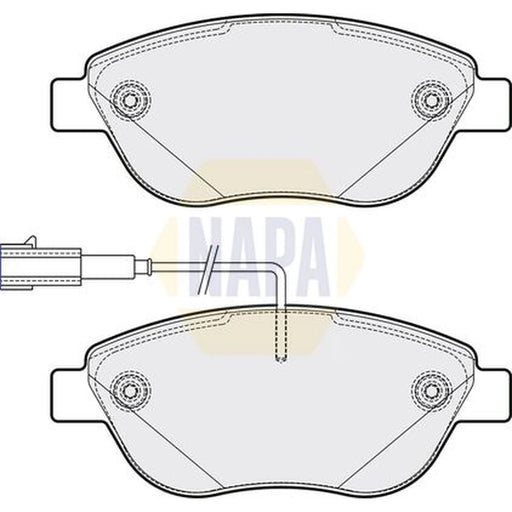 NAPA Front Brake Pad Set NBP1099