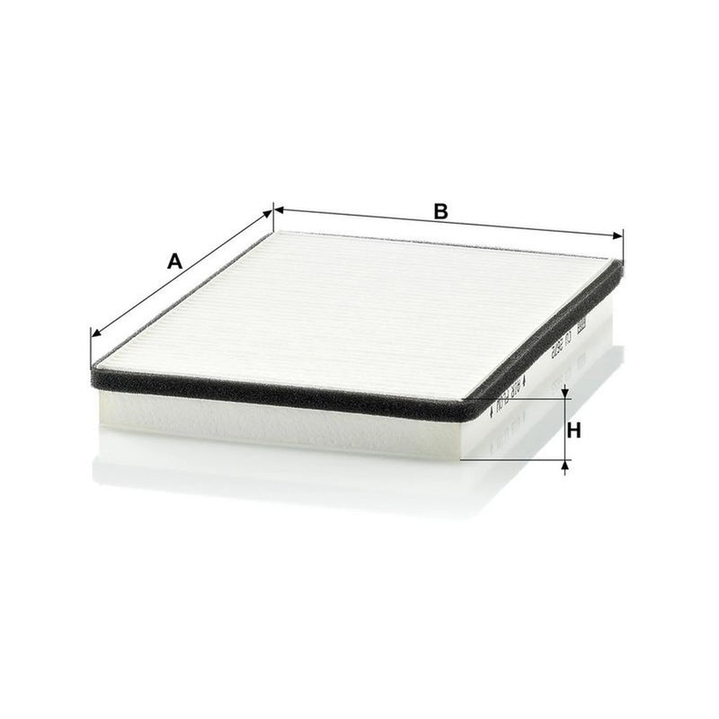MANN-FILTER Cabin Air Filter (Pollen Filter) Eng.compart. passeng. CU 2672