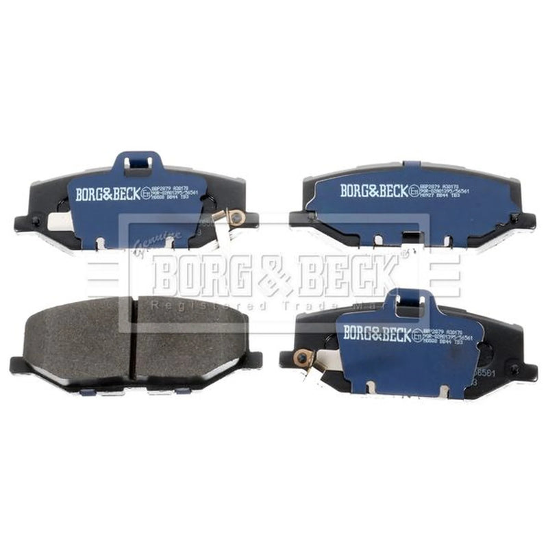 Borg & Beck 4 x Front Brake Pad Set BBP2879