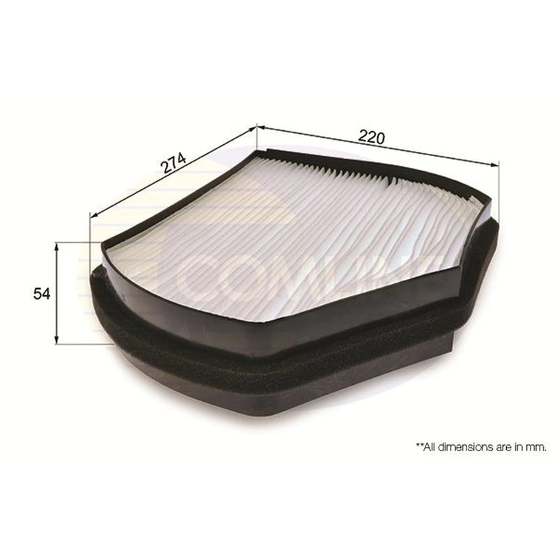 Comline Cabin Air Filter (Pollen Filter) EKF197