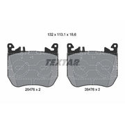 Textar Front Brake Pad Set 2647601