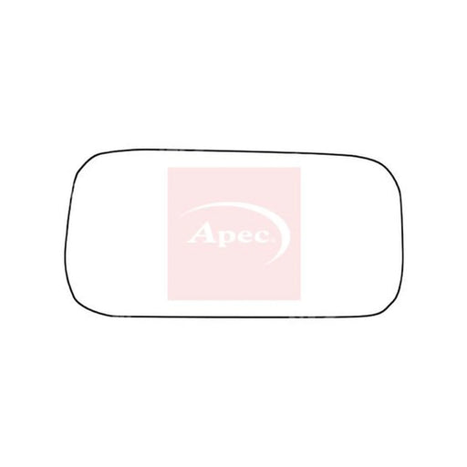 Apec Exterior Wing Mirror Glass Left AMS2813