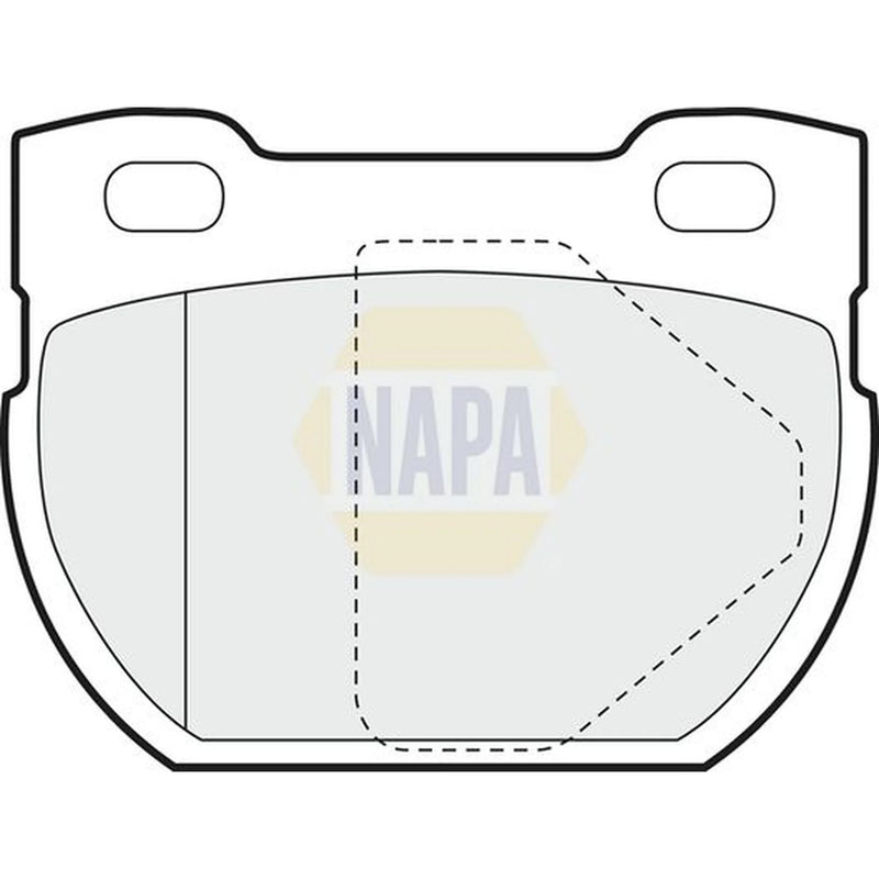 NAPA Rear Brake Pad Set NBP1239