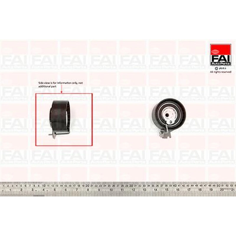 FAI Timing Belt Tensioner Pulley OD ID Wide T9778