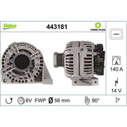Valeo Car Alternator 12V 443181