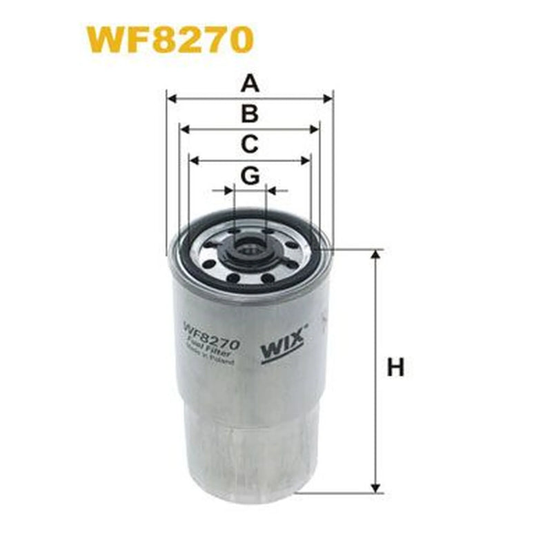 WIX Fuel Filter Element WF8270
