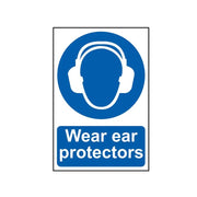 Scan Wear Ear Protectors - PVC Sign 200 x 300mm - 0005