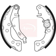 Apec Brake Shoe Set Axle Kit SHU663