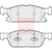 Apec Front Brake Pad Set PAD2081
