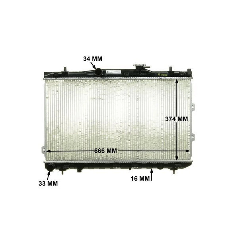 Mahle Engine Radiator CR 1471 000P