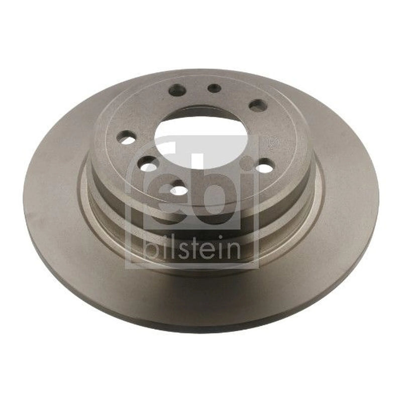Febi 2 x Solid Rear Brake Discs 04176