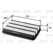 Valeo Engine Air Filter 585301