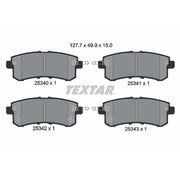 Textar Rear Brake Pad Set 2534001