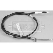 Borg & Beck Handbrake Cable Left Rear BKB2644