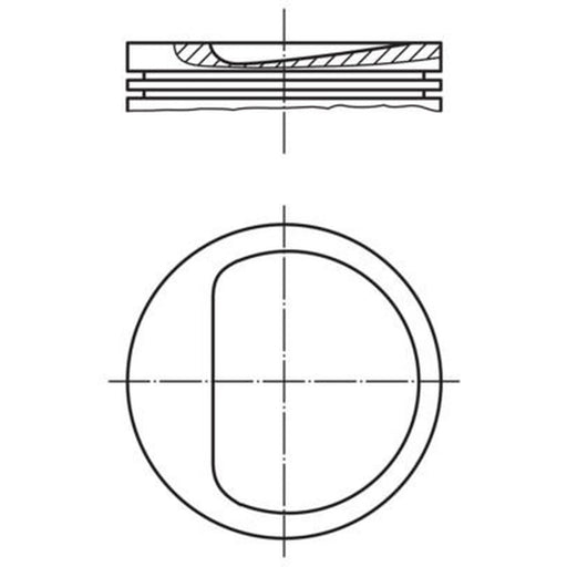 Mahle Piston Cylinder Bore = 95mm 011 45 00