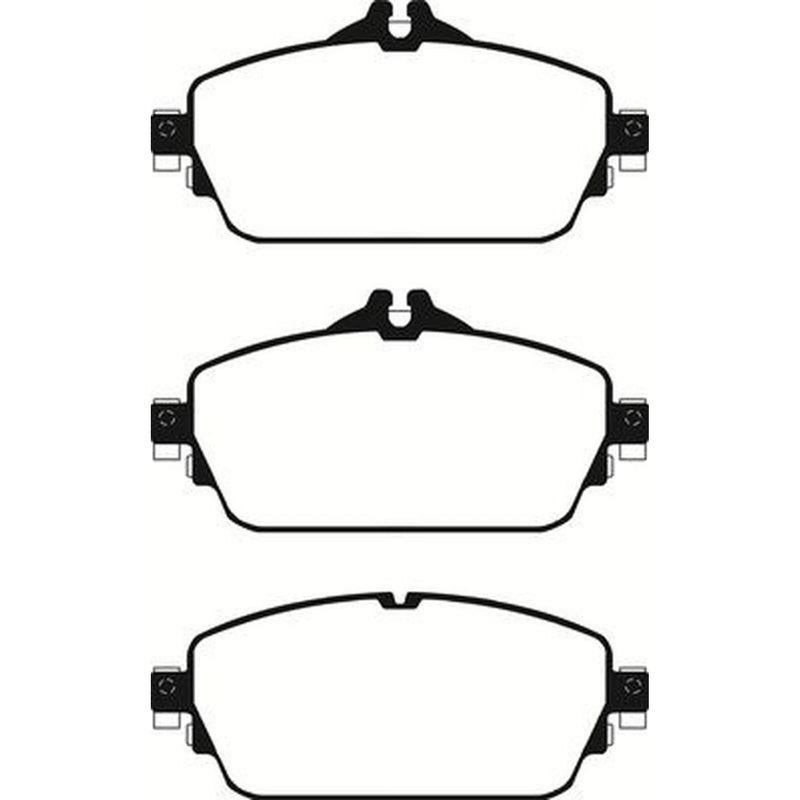 Abtex Front Brake Pad Set PLU2451